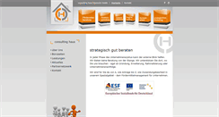 Desktop Screenshot of consulting-haus.de